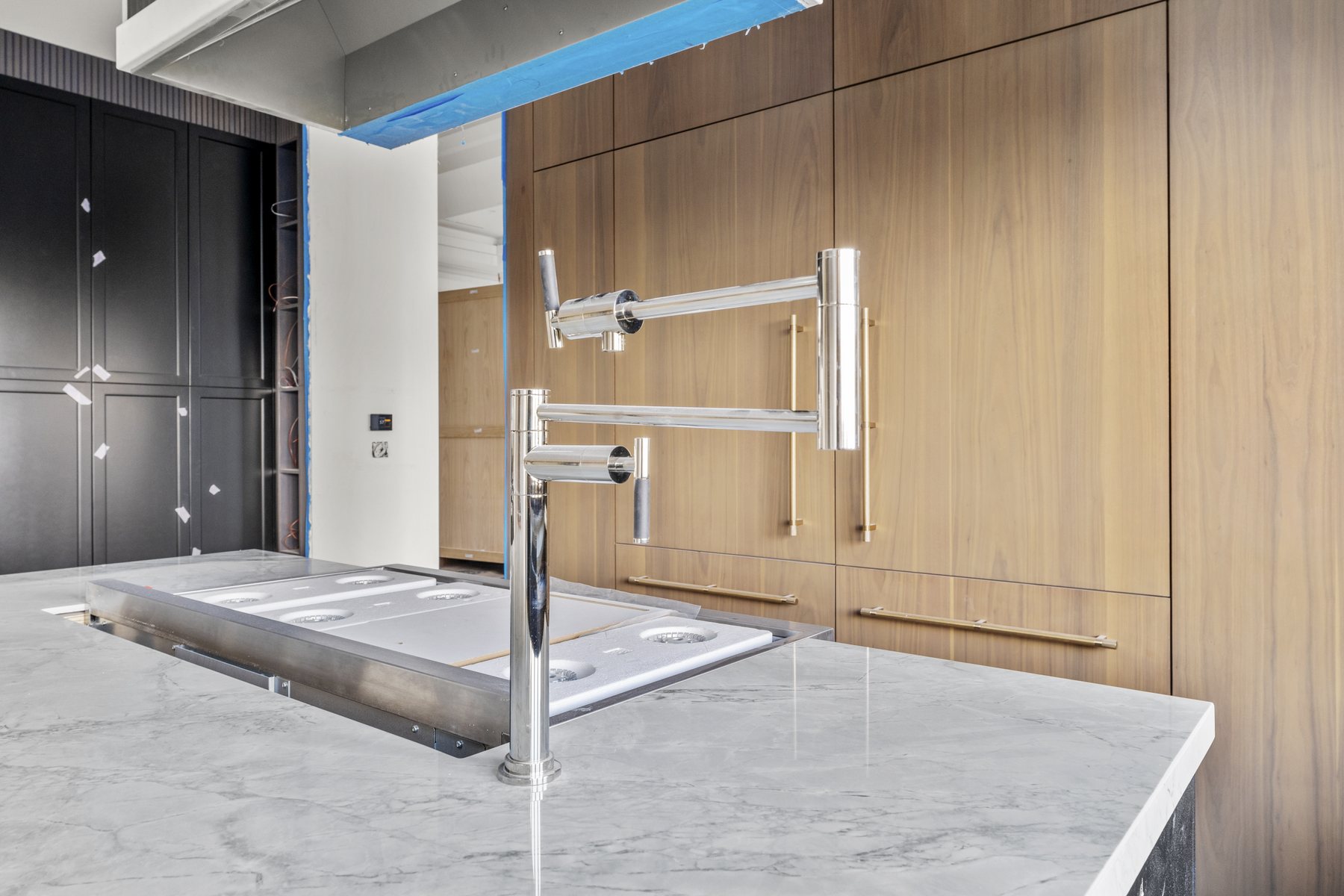 ADU bathroom vanity & trim by Prime Time Plumbing