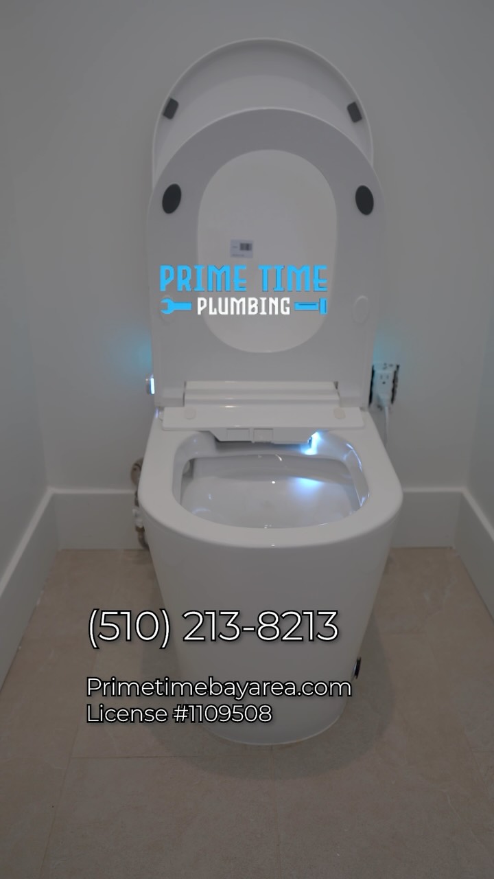 Finished luxury bathroom plumbing project